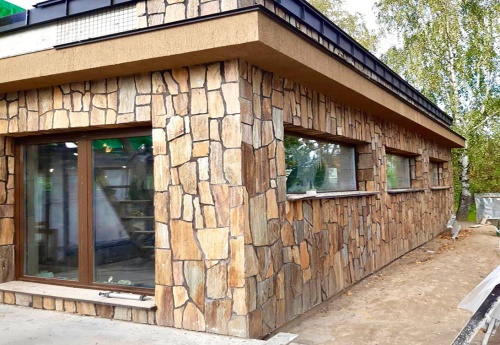 Плитняк кора дерева для фасада купить в Балашихе