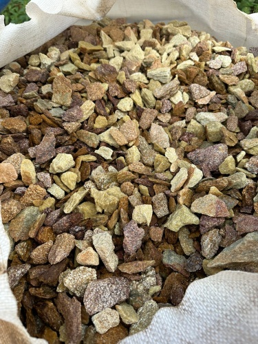 Златолит персиковый декоративная каменная крошка купить в Балашихе