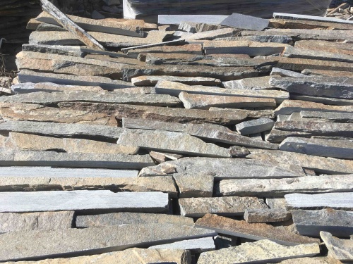 Горбушка златолит мультиколор для облицовки купить в Балашихе