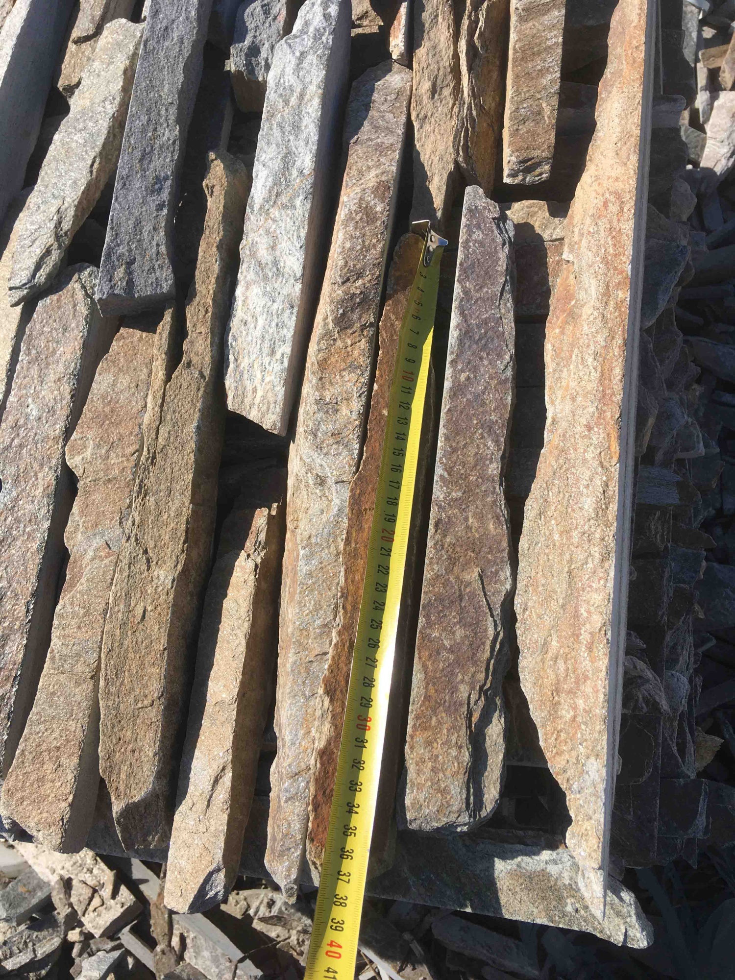 Горбушка златолит мультиколор для облицовки купить в Балашихе