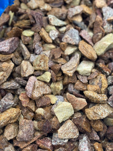 Златолит персиковый декоративная каменная крошка купить в Балашихе