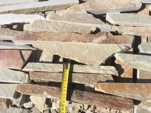 Горбушка златолит золотистый для облицовки купить в Балашихе