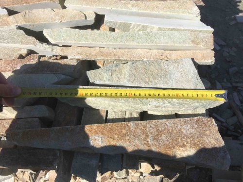 Горбушка златолит золотистый для облицовки купить в Балашихе