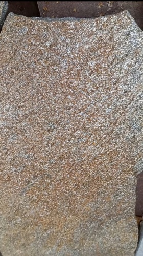 Плитняк златолит серебристый для цоколя, отмостки купить в Балашихе