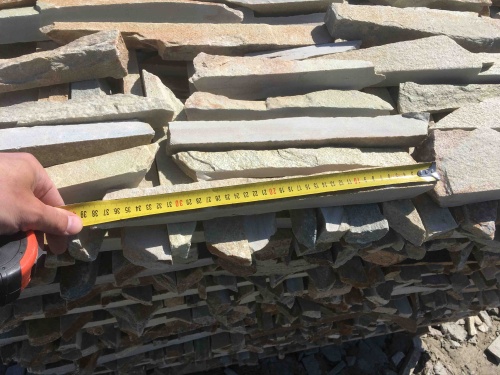 Горбушка златолит золотистый для облицовки купить в Балашихе