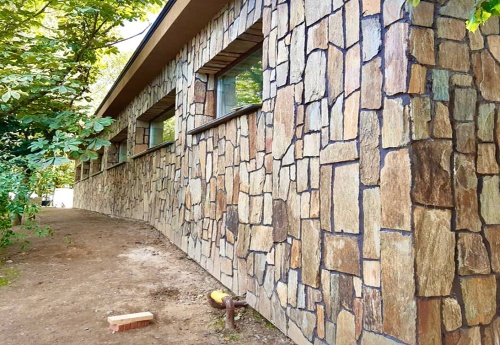 Плитняк кора дерева для цоколя, отмостки купить в Балашихе