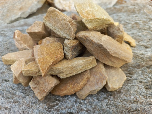 Златолит жёлтый декоративная каменная крошка купить в Балашихе