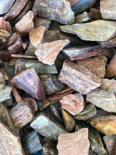 декоративный каменный щебень