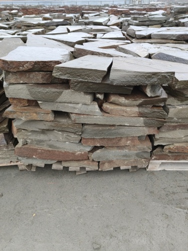 Плитняк песчаник серо-зелёный для мощения 60-65 мм купить в Балашихе